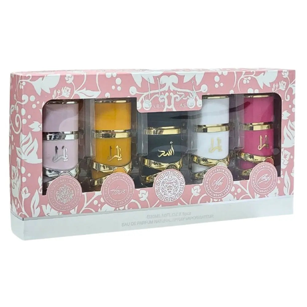 Lattafa My Yara Collection 5 Pcs (30ml) Perfumes